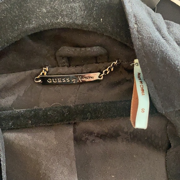 Guess By Marciano Black Suede Jacket - Picture 4 of 4